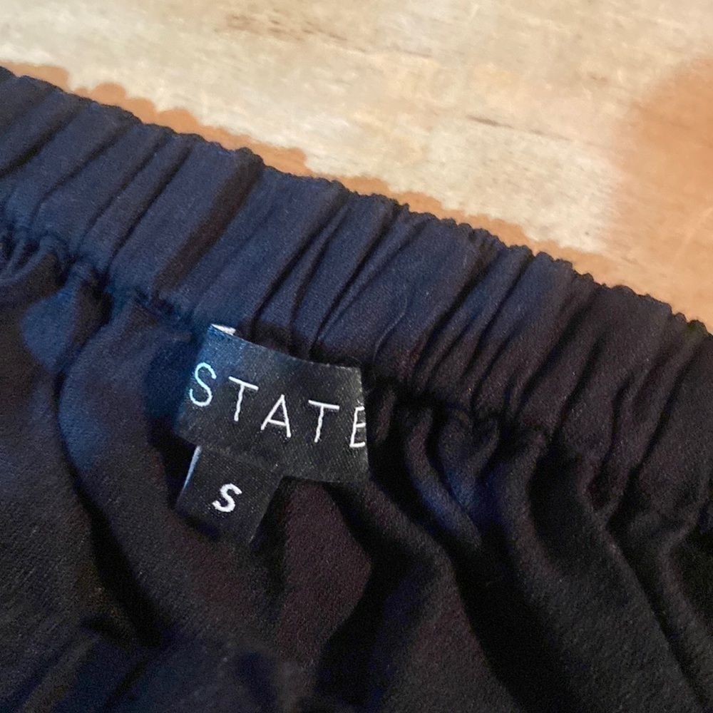 1. State Black Tie Waist Skirt - Picture 10 of 10